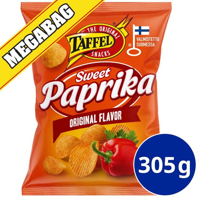Taffel Sweet Paprika maustettu sipsi 305g