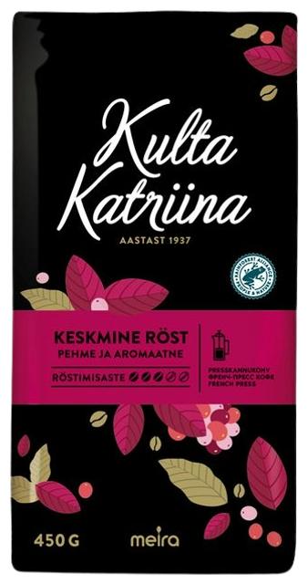 Kulta Katriina presskannukohv, 450 g