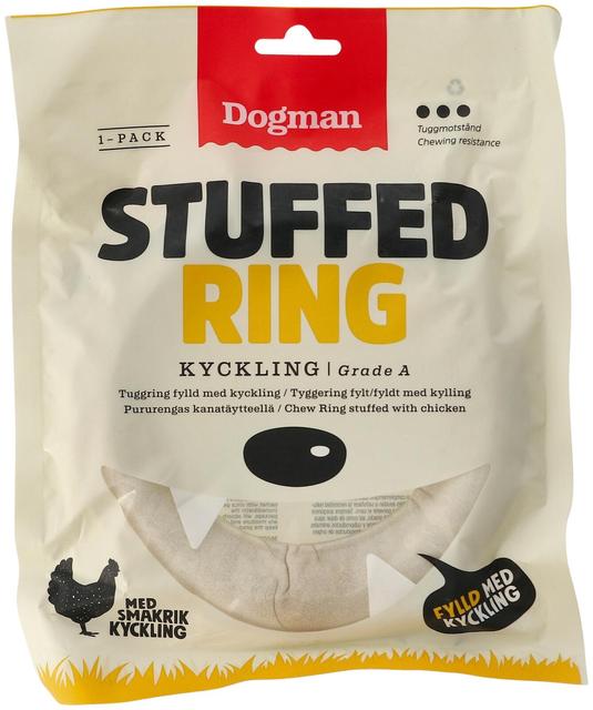 Dogman Chicken stuffed ring 15cm 1-pack 180g