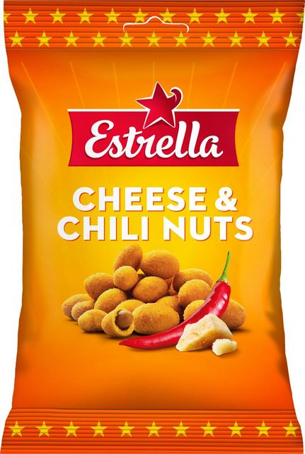 Estrella Cheese & Chili pähkinät 140g