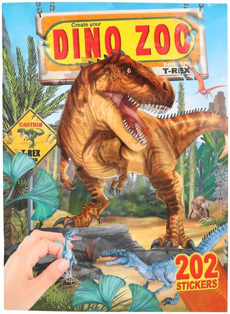 Dino World Zoo Tarrakirja