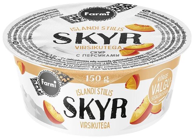 Virsikutega skyr, 150 g