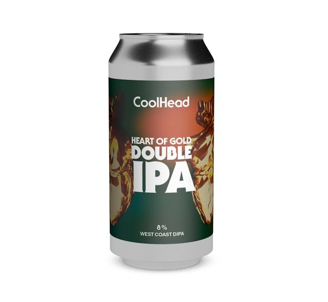 CoolHead Heart of Gold DIPA 0,44L tlk 8%