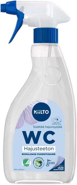 Kiilto hajusteeton WC suihke 600 ml