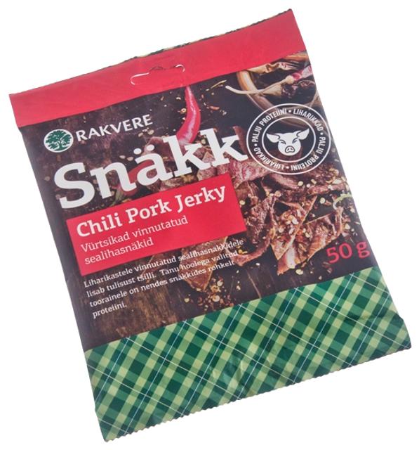 Chili pork jerky 50 g