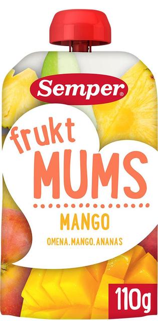 Semper Fruktmums Mango 6kk hedelmäsose 110g