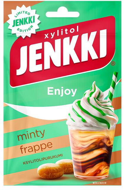 Jenkki Enjoy Minty Frappe ksylitolipurukumi 35g