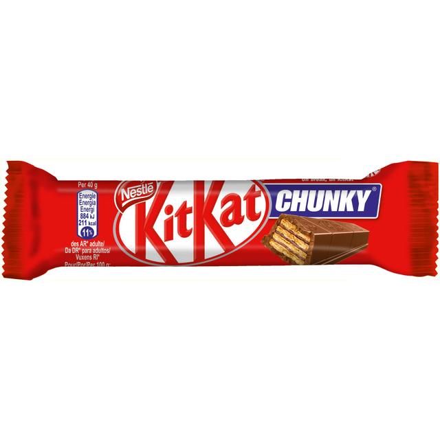 Nestlé Kit Kat Chunky 40g suklaakuorrutteinen vohvelipatukka