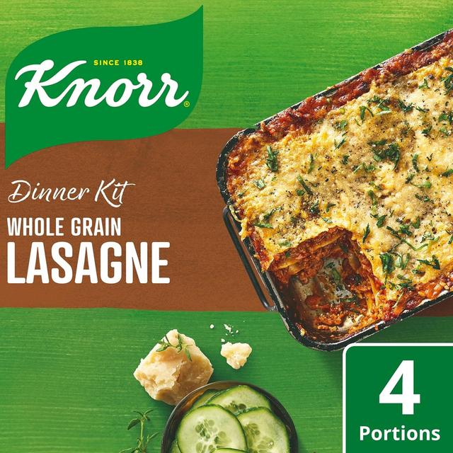 Knorr Täysjyvä Lasagne Ateria-aines Sisältää täysjyväpastaa 265 g 3–4 annosta