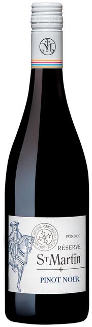 Réserve Saint Martin Pinot Noir GT vein 13%vol 750 ml