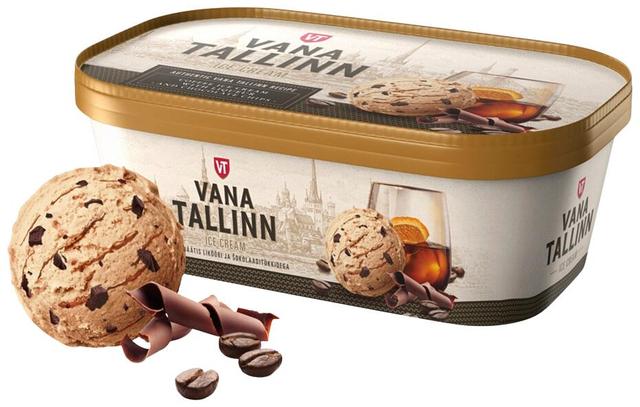 Vana Tallinn kohvijäätis, 380 g