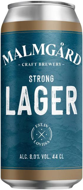 Malmgård Strong Lager 8,0% 0,44l