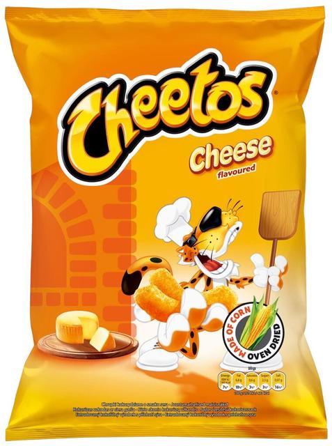 Cheetos Juustumaitselised maisisnäkid 165g