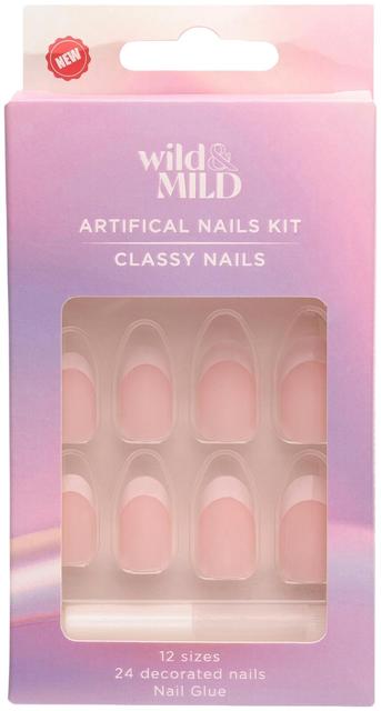 WM059 Iconic Artificial Nails Set Wild&Mild N24