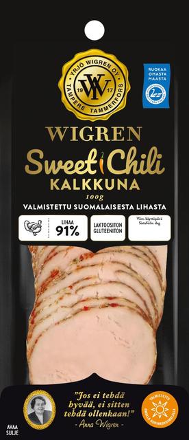 Wigren Sweet Chili Kalkkuna 100g