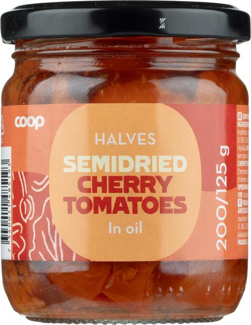 Tapas enjoy kirsstomatid poolkuivatatud 200 g/125 g