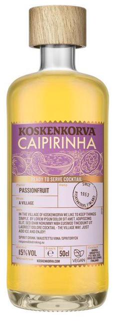 Koskenkorva Passionfruit Caipirinha liköörk 15%vol 500ml