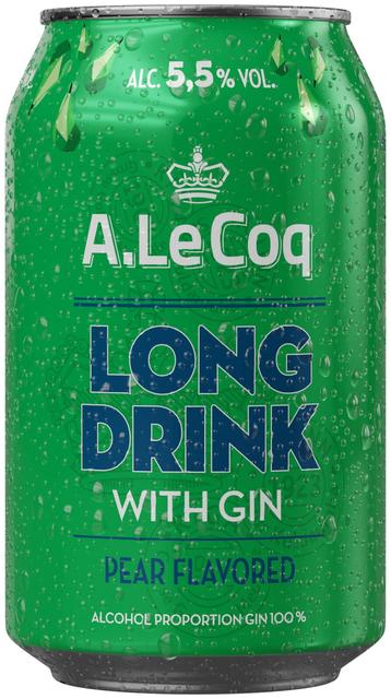 A. Le Coq GIN Pear Long Drink 5,5 % 0,33 l tlk