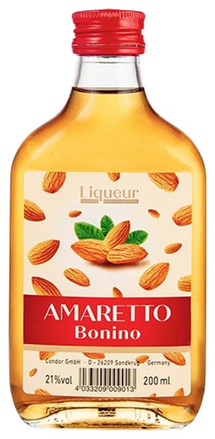 Amaretto Bonino mandliliköör 21%vol 200ml