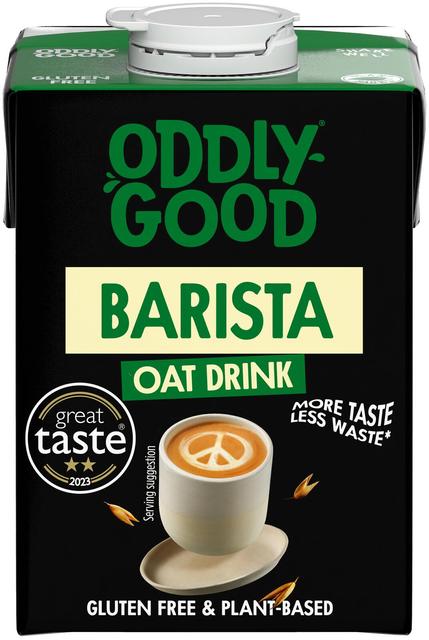 Oddlygood® Barista kaurajuoma 0,5 l UHT gluteeniton