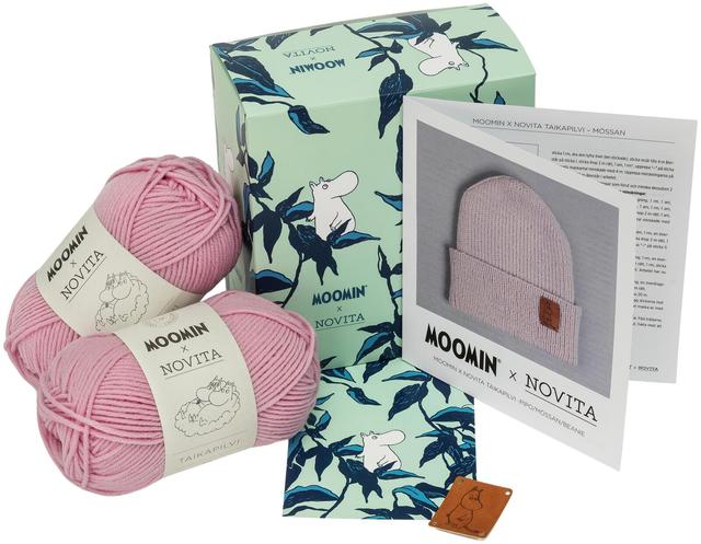 Moomin x Novita Beanie Pipo Kit ystävyys