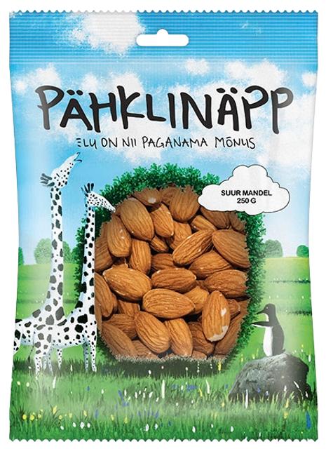 Pähklinäpp suured mandlid 250 g