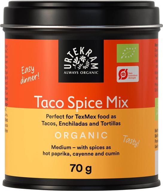 URTEKRAM Luomu Taco Spice Mix 70g