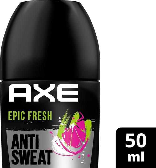 Axe Epic Fresh Antiperspirantti Deodorantti Roll-on kuivuu iholla 2 kertaa tavallista nopeammin 50 ml