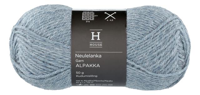 House neulelanka Alpakka 710234 50 g Light Blue Melange 4073