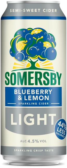 Somersby Blueberry & Lemon light siider 4,5%vol 500ml