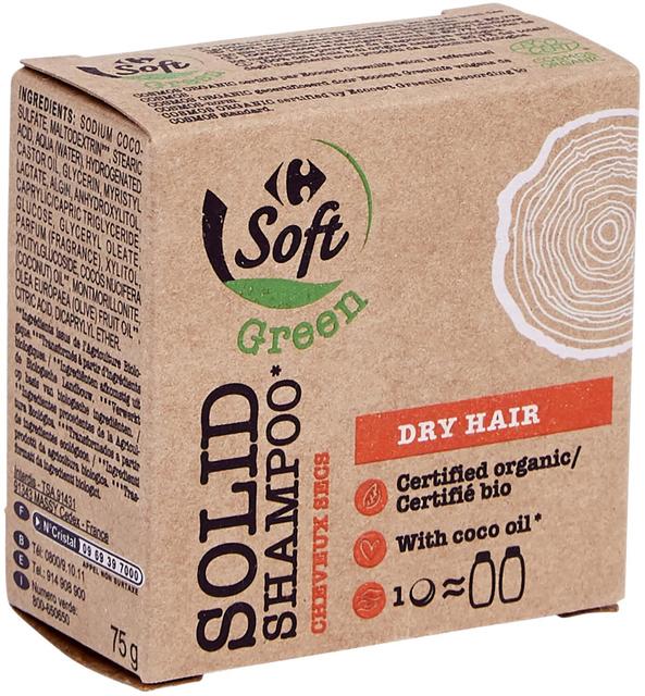 Carrefour Soft palashampoo kuiville hiuksille 75 g