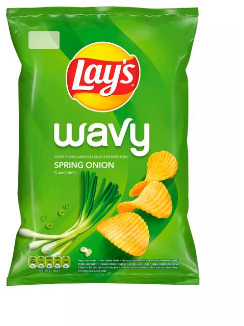 Lay's Wavy Kartulikrõpsud Sibulamaitselised 120g