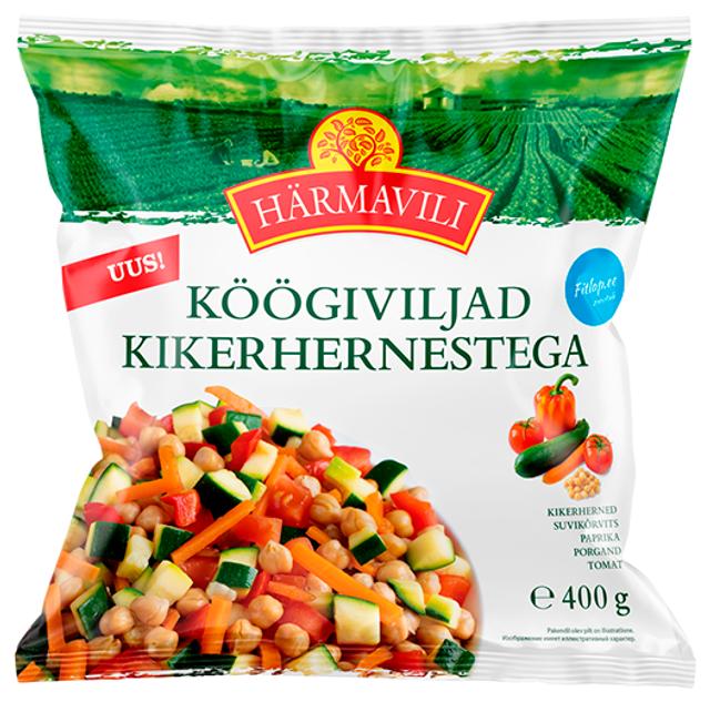 HÄRMAVILI Köögiviljad kikerhernestega 400g fitlap