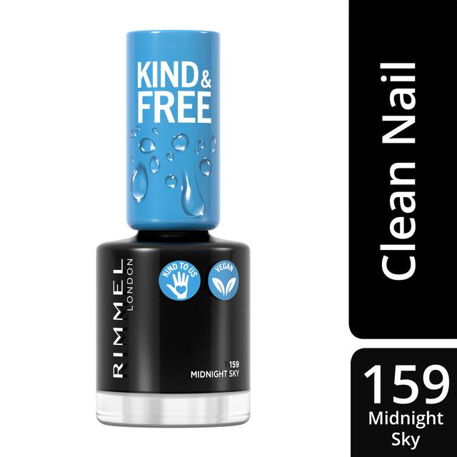 Rimmel k&f clean küünelakk 159 midnight sky