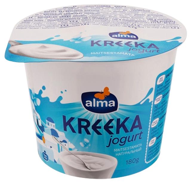 Maitsestamata kreeka jogurt, 180 g