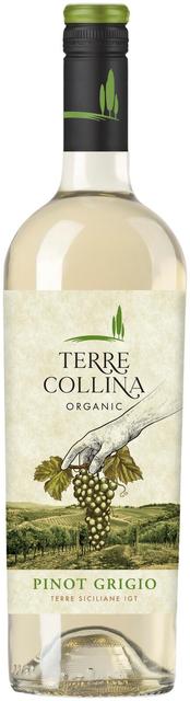 Terre Collina Organic Pinot Grigio 12%vol 750ml