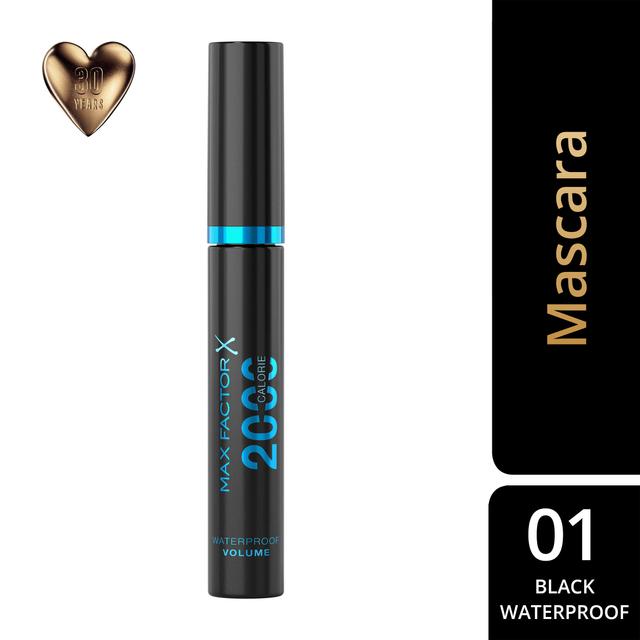 Max Factor 2000 Calorie Waterproof Volume Mascara 9 ml Black