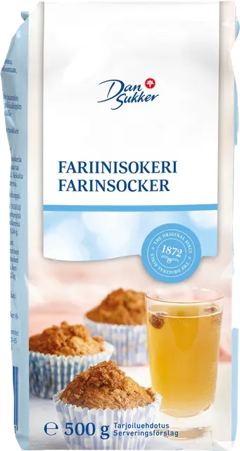 Dansukker Fariinisokeri 500g