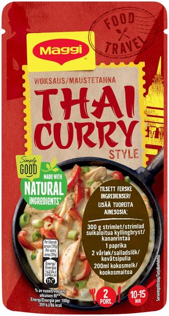 Maggi 65g Thai Curry maustetahna