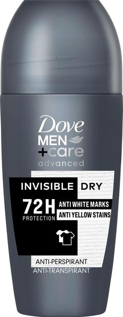 Rulldeodorant Men+Care Advanced Invisible Dry 50ml