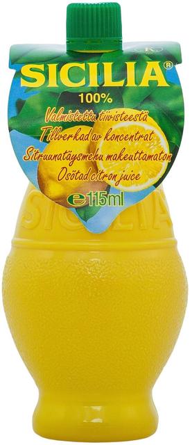 Sicilia magustamata sidrunimahl 115 ml