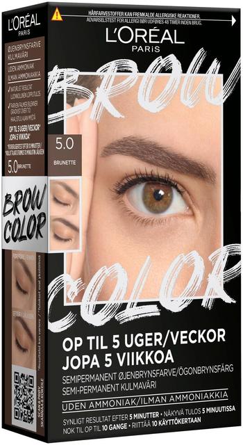 Loreal brow color kulmuvärv brunette