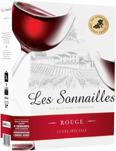 Les Sonnailles Rouge vein 11%vol 3 l