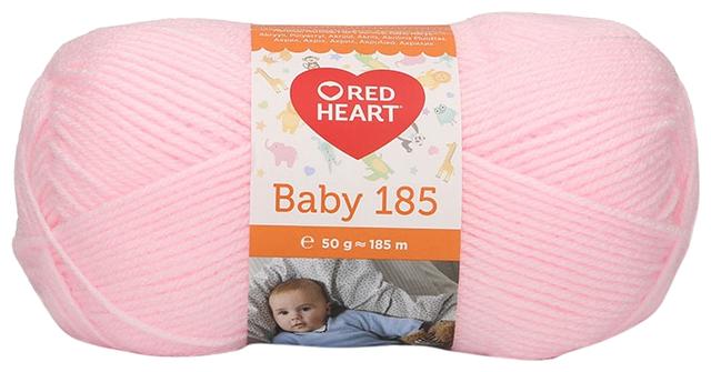 Lõng Red Heart Baby 50 g, roosa , 100%  akrüül