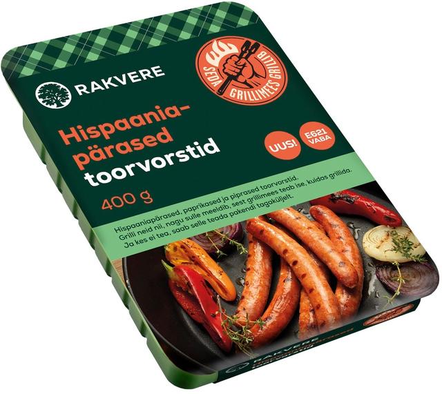 Hispaaniapärased toorvorstid 400 g