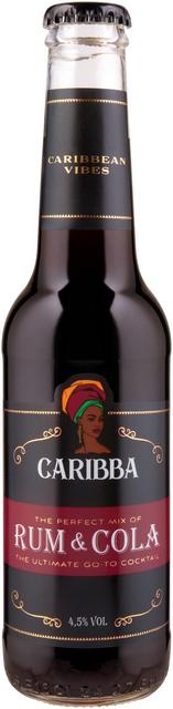 Caribba Rum&Cola muu alkohoolne jook 4%vol 275 ml