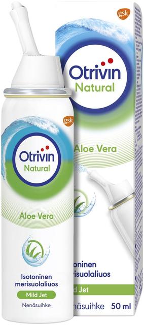 Otrivin Natural Aloe Vera ninasprei 50ml