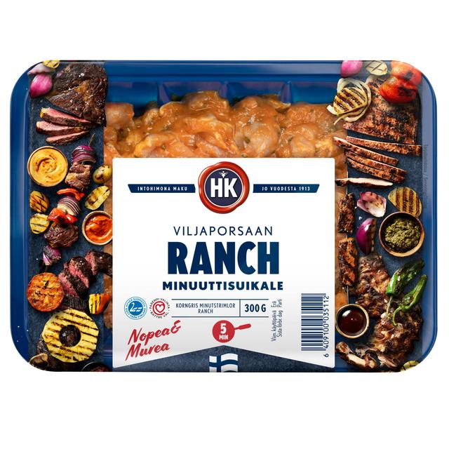 HK Viljaporsaan Minuuttisuikaleet Ranch 300g