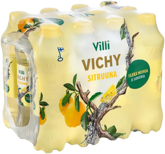 12 x Villi Vichy Sitruuna 0,33 l