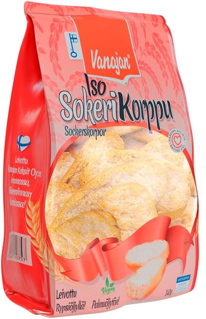 Vanajan Iso Sokerikorppu 340g